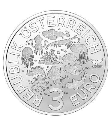 3 Euro  Autriche 2024 - Raie jaune