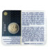 Coincard BU 2 Euro Slovaquie 2024 - 100e anniversaire  du Marathon International de Slovaquie