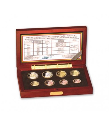 BE BELGIQUE 2002 - BE  Belgique 2002

 

Description:

Série  en Coffret Officiel  Belle Epreuve BE  Belgique 2002 contenant les