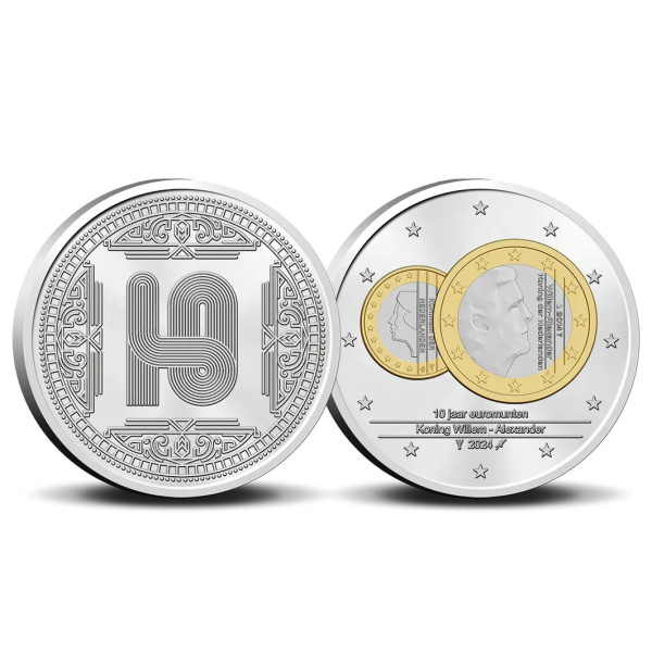 Brillant Universel Pays Bas 2024 -  Themaset 10 ans Nouvelle Effigie