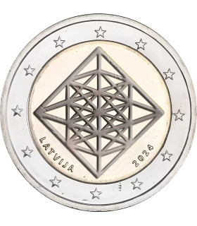 2 Euro Lettonie 2024 - Himmeli