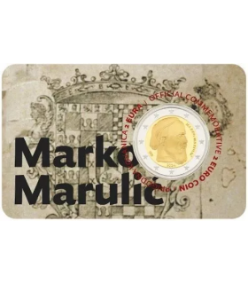 Coincard 2 Euro Croatie 2024 BU  - Marko Marulic