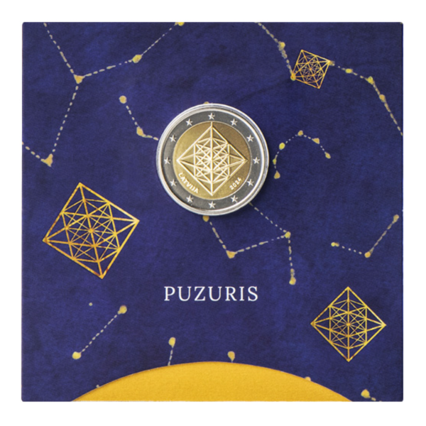 Coincard BU 2 Euro Lettonie 2024 - Himmeli