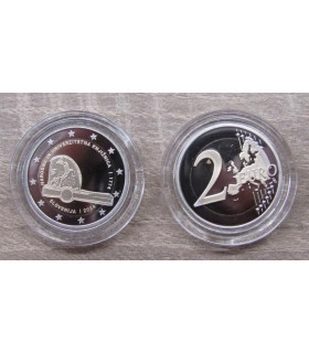 2 Euro BE Slovénie 2024 - Bibliothèque nationale