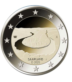 2 euro Allemagne 2025 Ateliers ADFGJ Unc - Région du Saarland