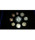 Coffret Belle Épreuve France 2017 - Série en qualité Belle épreuve de  1 cents à 2 euro + 10 € commémorative 2017
Description :
