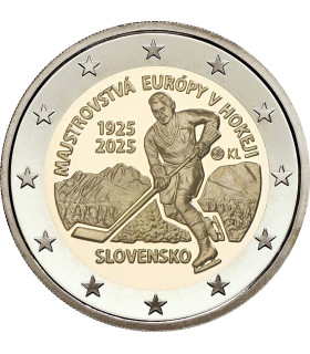 2 Euro Slovaquie 2024 - 100e anniversaire  du Marathon International de Slovaquie