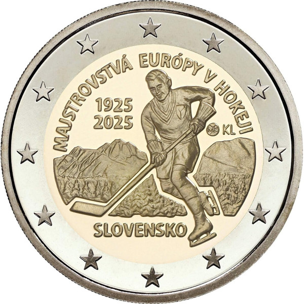 2 Euro Slovaquie 2024 - 100e anniversaire  du Marathon International de Slovaquie