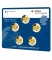5 x 2 euro BU Allemagne 2025 - Région du Saarland