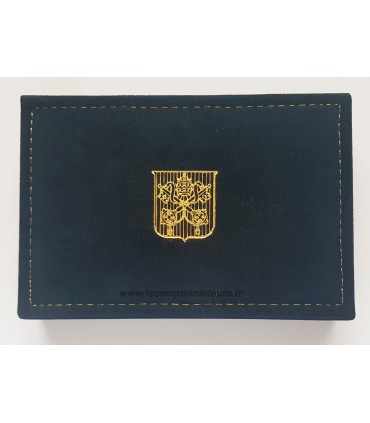BE VATICAN 2014 50Euro OR - BE VATICAN 2014
Description:
Série en coffret officiel BE 2014 de François 1er contenant 8 pieces du