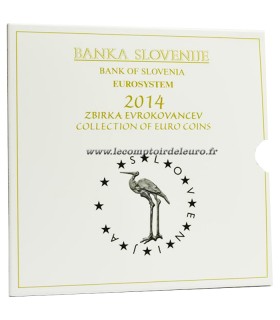 coffret belle épreuve Slovénie 2014 - 
	Description: 

	Coffret Belle Epreuve  Slovénie de l'année 2014, soit 8,88€ de valeur fa