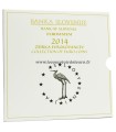 coffret belle épreuve Slovénie 2014 - 
	Description: 

	Coffret Belle Epreuve  Slovénie de l'année 2014, soit 8,88€ de valeur fa