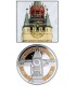 BU BELGIQUE 2008 avec médaille couleur - Description:

Coffret composé de 8 pièces circulantes de 1 cent à 2 euro de l'année 2