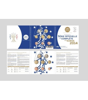 BU FRANCE 2014 -  

Description

 

Série en coffret officiel Monnaie de Paris BU 2014 comprenant les 8 pièces 1 cent à 2 Euro a