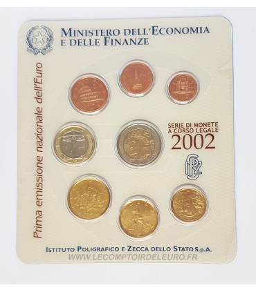 BU ITALIE 2002 -  

Description

 

Coffret qualité BU année 2002 comprenant les 8 pièces de  1 cent à 2 Euro Italie 2002.

 


