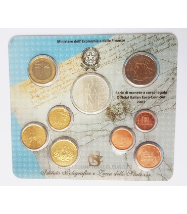 BU ITALIE 2003 TYPE 2 -  

Coffret qualité BU année 2003 comprenant 9 pièces.

Description

 

Ce coffret regroupe les 8 pièces 