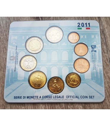 BU ITALIE 2011 -  

Description

 

Coffret qualité BU année 2011 comprenant 9 pièces,  regroupant les 8 pièces de  1 cent à 2 E