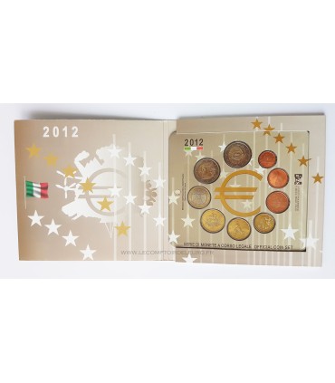 BU ITALIE 2012 - Description :

 

Coffret qualité BU année 2012 comprenant 10 pièces.

Ce coffret regroupe les 8 pièces de  1 c