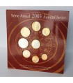 BU PORTUGAL 2003 - Description: coffret réunissant les pièces de la 1 cent à 2 euros de l’année 2003. 

 

Tirage:  50 000 exemp