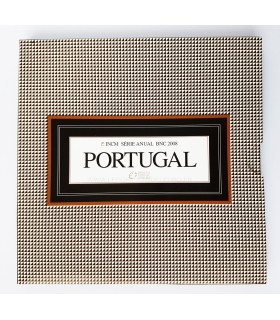 BU PORTUGAL 2008 - Description: coffret réunissant les pièces de la 1 cent à 2 euros de l’année 2008. 

 

Tirage:  15 000 exemp