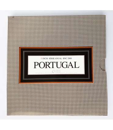 BU PORTUGAL 2008 - Description: coffret réunissant les pièces de la 1 cent à 2 euros de l’année 2008. 

 

Tirage:  15 000 exemp