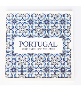 BU PORTUGAL 2009 -  

Description: coffret réunissant les pièces de la 1 cent à 2 euros de l’année 2009. 

 

Tirage:  18 000 ex