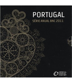BU PORTUGAL 2011 - Description: coffret réunissant les pièces de la 1 cent à 2 euros de l’année 2011. 

 

Tirage:  20 000 exemp