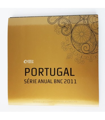 BU PORTUGAL 2011 - Description: coffret réunissant les pièces de la 1 cent à 2 euros de l’année 2011. 

 

Tirage:  20 000 exemp