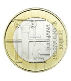 3 EURO COMMEMORATIVES SLOVENIE
