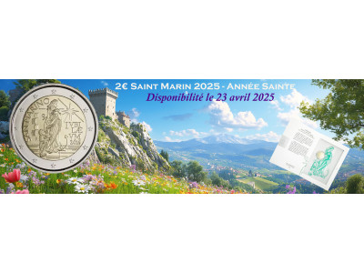 2 euros San Marino 2025: un homenatge espiritual a l'Any Sant proclamat pel Papa Francesc